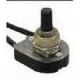 ROTARY SWITCH ON OFF SPST 6A 125V - 3A 250V BLACK 6 INCH WIRE LEADS ZING EAR E89885