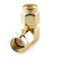 SMA Male to SMA Male Right 90 Degree Angle Adaptor SMA540