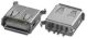 USB A FEMALE PC MOUNT VERTICAL