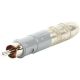 SWITCHCRAFT 1/4 IN MONO JACK TO RCA MALE PLUG, INLINE