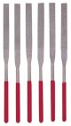 6PC DIAMOND FILE SET 180MM X 5MM