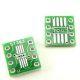 SOIC8 mini solder SOIC adapter, 8 pin 15x20mm, SO8, SOP8, TSSOP8, MSOP8