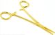 5 inch STRAIGHT FULL GOLD PLATED FORCEP