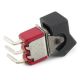 C&K Rocker Switch, SPDT, On-On, Right Angle, U11, 5A 120VAC, W01