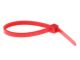 100PK Regular Wire Tie: RED 4 inch X .10 inch