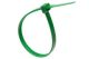 100PK Regular Wire Tie: GREEN 7 3/8 inch X .19 inch