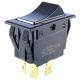 APPLIANCE ROCKER SWITCH ON (OFF) DPST 15A 125V - 10A 250V .250 QUICK SLIDE KEDU HY60D Series Momentary()