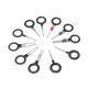 11PC Terminal Removal Tool Wiring Connector Extractor Puller Release Pin Contact Extraction Kit Set