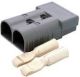 ANDERSON POWER POLE SB50 CONNECTOR GRAY 50 AMP 6 AWG HOUSING AND 2 CONTACTS 6319-P SMH