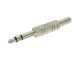 1/4 inch NICKEL STEREO PLUG
