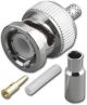 BNC MALE 3 PIECE CRIMP RG174, RG187, RG188, RG316