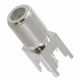 F FEMALE STRAIGHT P.C. BOARD MOUNT