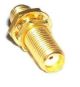 SMA FEMALE TO FEMALE DUAL FEED THRU CHASSIS MOUNT
