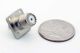 MINI UHF FEMALE CHASSIS MOUNT, 4 MOUNTING HOLES