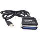 IEEE-1284 USB to 36 PIN CENTRONIC PRINTER CABLE PARALLEL, Amphenol Type
