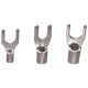 BLOCK SPADE 12-10 GA #8 STUD NON INSULATED 10 PK