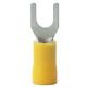 BLOCK SPADE 12-10 GA #6 STUD VINYL INSULATED 10 PK
