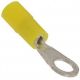 RING 26-24 GA #6 STUD NYLON INSULATED 5 PK
