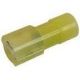 QUICK SLIDE FEMALE 12-10 GA .250 FULLY NYLON INSULATED 5 PK