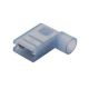 QUICK SLIDE FLAG FEMALE RIGHT ANGLE 16-14 GA .250 INCH NYLON INSULATED 5 PK