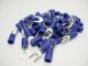 BLOCK SPADE 16-14 GA #4 STUD VINYL INSULATED 50 PK
