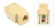 CAT3 RJ12 RJ11 TELEPHONE KEYSTONE JACK IVORY (DISCONTINUED)