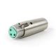 SWITCHCRAFT 3 PIN MINI XLR MALE TO 3PIN XLR FEMALE ADAPTER