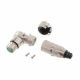 SWITCHCRAFT 4 PIN FEMALE XLR CONNECTOR RIGHT ANGLE