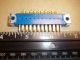 MALE CARD EDGE CONNECTOR 10 Position, .156 inch AMPHENOL SOLDER TYPE SINGLE READOUT