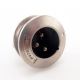SWITCHCRAFT 3 PIN MALE XLR PANEL MOUNT CONNECTOR .812 inch 20.64MM MOUNTING HOLE