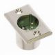 SWITCHCRAFT 4 PIN MALE XLR PANEL MOUNT CONNECTOR .766 inch 19.45MM MOUNTING HOLE