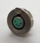 SWITCHCRAFT 4 PIN FEMALE XLR PANEL MOUNT CONNECTOR 1.25 inch 31.75MM MOUNTING HOLE