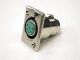 SWITCHCRAFT 6 PIN FEMALE XLR PANEL MOUNT CONNECTOR .953 inch 24.21MM MOUNTING HOLE