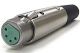 SWITCHCRAFT 4 PIN FEMALE XLR INLINE CONNECTOR