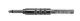 SWITCHCRAFT 1/4 inch TS MONO PLUG COPPER ALLOY SHIELDED HANDLE SPRING RELIEF