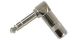 SWITCHCRAFT 1/4 inch TRS STEREO RIGHT ANGLE PLUG METAL SHIELDED HANDLE SOLDER LUG
