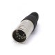 5 PIN MALE XLR INLINE CONNECTOR, IMPORT