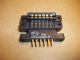 CARD EDGE CONNECTOR 12 Position, .156 inch SOLDER/PC MOUNT DALE GC 41-812 DOUBLE READOUT