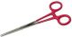 6-1/2 Straight Self-Locking Forceps with Insulated Handles