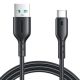 1M 3Ft USB C Charger Type-C 3.1 to USB 2.0 A Male Data Sync Charge Cable, USB-C USBC
