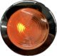 Ucinite, NEON LAMP 110-125V, .250 inch Male Slide Terminals, Glows Neon Amber, Snaps into a Round 1 Inch hole size, Indicator Indicating Light Panel