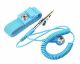 Blue ANTISTATIC ESD Wrist Ground Strap, 6Ft long Cord, Adjustable Wrist Band, Leko