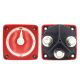 300 Amp RV Marine Boat Solar Battery Isolator Disconnect Rotary Switch Cut Off, On/Off, 4 Position: Off, 1 On, 2,On, 1-2 On.