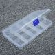 Empty 15 Divider Storage Container Case,, Plastic Parts Bin Organizer Box