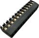 BUCHANAN SCREW TERMINAL, SINGLE ROW TERMINAL BLOCK, BARRIER STRIP 12 POSITION, .156 inch Spacing PC Board Mounting.