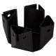 Aluminum Heat Sink For TO66 Transistor Heat Sink, Measures 47mm x 47mm x 34mm, 99-069