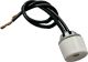 Front Mounted Rotary Switch SPST 3A 125V ON-OFF, Snap in Mount, White, Simple Lamp Switch, Replaces Carling R135 Series, GC 35-859, Statco 70502, SW1476, W36