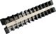 GE General Electric Terminal Barrier Block Strip 12 Position / 12 Pole, #10 Stud, 8.25 inch L x 2 inchW, 183B4226 P-4, For Wire Size 10-18AWG, 25A 600VAC