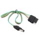 4 PIN MLD CONNECTOR 18G WIRE Auto Pigtail, SAE, 4 Way Flat Trailer Type Connector