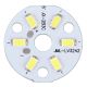WHITE LED Disc Panel, Working Voltage 12VDC, 250mA, 3W, 6 LEDs, 30mm diameter x 3mm thick, Non-Waterproof